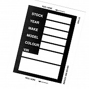 Window Stock Id Stickers