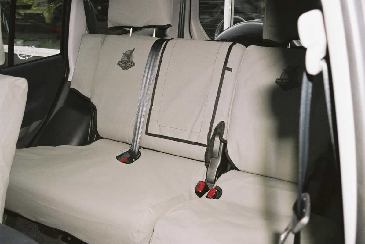  car-auto-dealer-accessories product-details Black-Duck-Canvas-Seat-Covermitsubishi-van-seat-covers-mpj127-a
